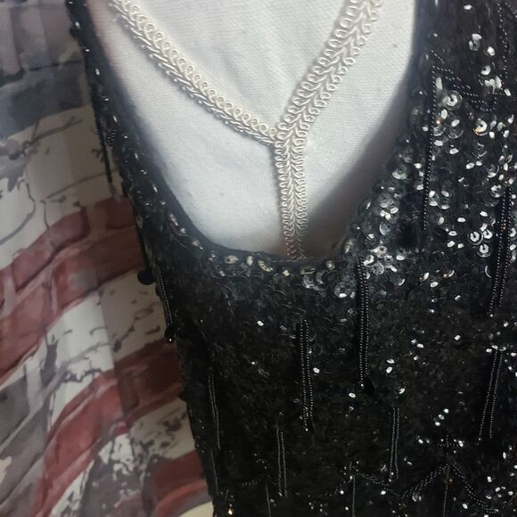 Beaded tank top, retro - Picture 2 of 6